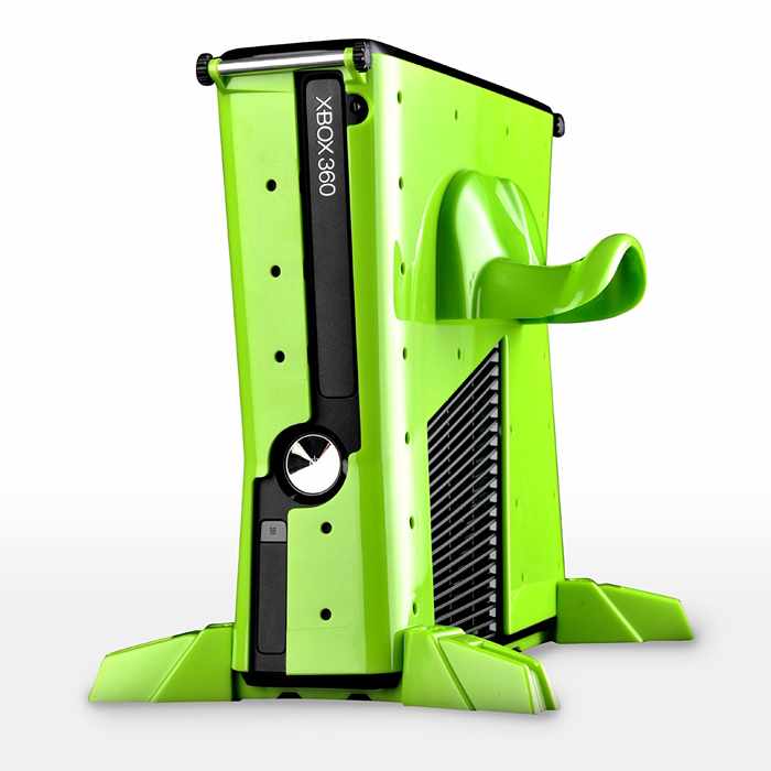 Xbox 360 Slim Vault - Nuclear Green